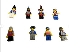LEGO verschiedene Figuren Minifiguren 80er 90er Ritter Piraten Blauröcke Castle