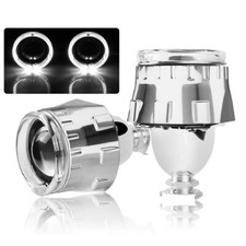 2x 2.5Zoll Bi-Xenon Scheinwerfer Projektor linsen Hi/Lo Beam H7 H4 Linse Auto