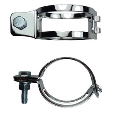 Motorrad Blinkerhalter Chrom