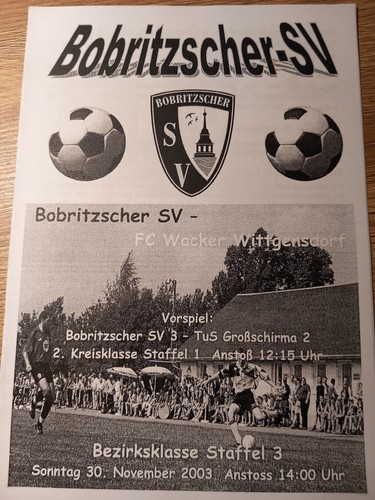 Fußball programm 04 - fußball-programm, 03/04