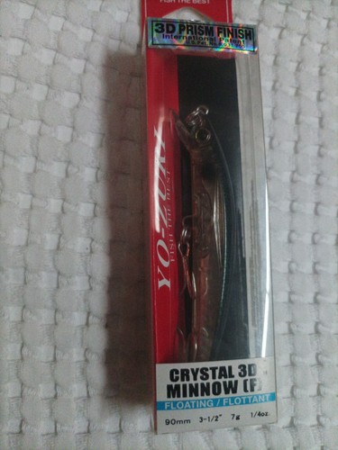 Zuri crystal minnow - 3d, 90