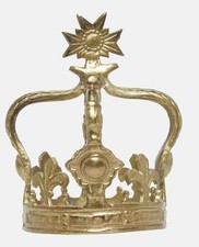 Deko Figur Krone Metall