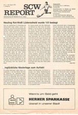 Fussball-Programmheft    73/74