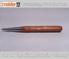 Durchschlag, Splintentreiber, Körner, Meißel, CV Stahl, versch. Größen