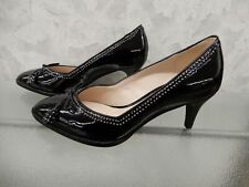 Clarks Damen Ancient Bombay Pumps ' 26103882  Lackleder Schwarz Gr. 4 / 37  (S3(