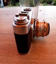 DDR Kamera altix-n mit Objektiv Carl-Zeiss Jena Tessar 2,8/50 - mit Kameratasche