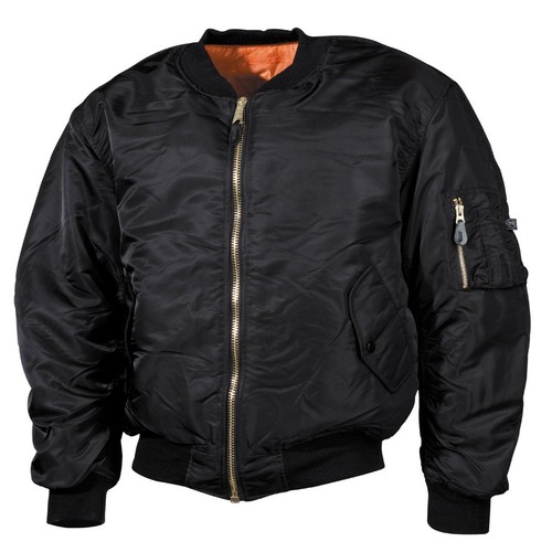 Pilotenjacke ma1 schwarz - ma1,,