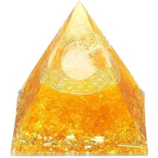 Citrin Pyramide Edelstein