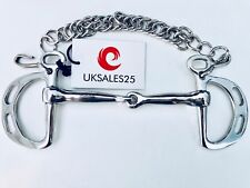 Kimblewick Single Jointed Edelstahl Bit (UKSALES25®) *VERSAND AM SELBEN TAG*