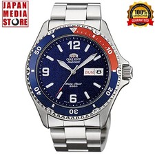 ORIENT SAA02009D3 MAKO Pepsi Color Automatik Taucher Edelstahl Herrenuhr NEU