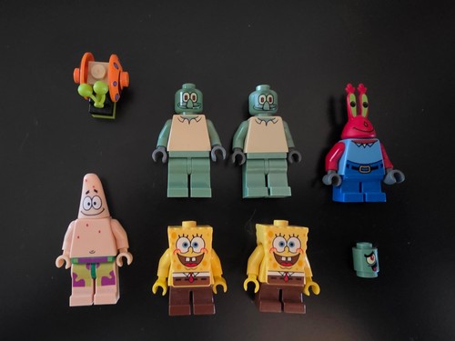 Lego spongebob minifigure lot - lego,