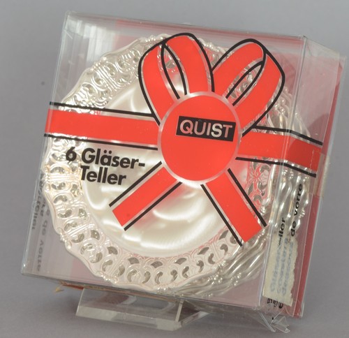 Quisit glas untersetzer teller - untersetzer,