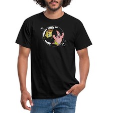 Spongebob Schwammkopf Mit Patrick In Einer Blase Männer T-Shirt