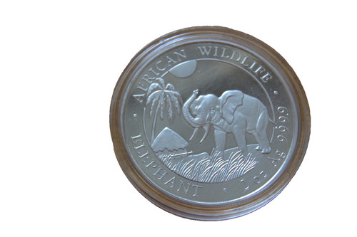 Unzen silber elephant - 2,