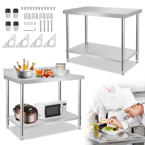 Edelstahl gastro tisch - edelstahl,