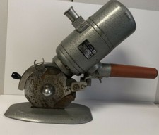 DDR Teppichschneider 1135.12  Stoffschneidemaschine VEB Elmo VEM Maschine