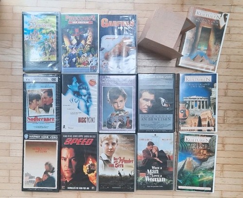 Vhs sammlung konvolut doku - vhs,