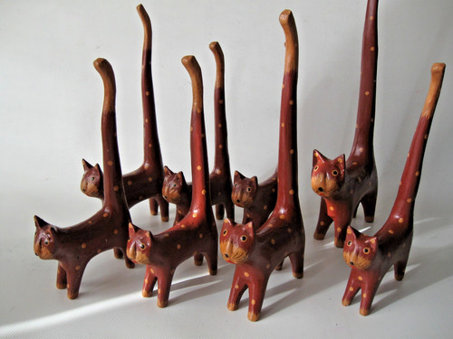 Deko katzen holz - katzen,