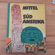 Sammelbilderalbum  Mittel- und Südamerika Margarine Union Sanella Bilder Alb-57