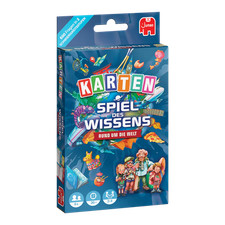 Jumbo Spiele, Spiel des Wissens Rund um die Welt, Kartenspiel, Edition 2025