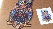 OWL Wooden Puzzle