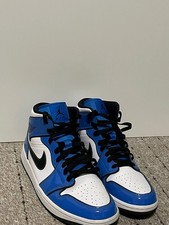 Nike Air Jordan 1 Retro High OG University Blue UNC Toe, Größe EU 44 US 10