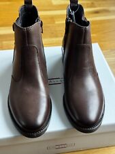 5th Avenue Damen Leder Chelsea Stiefelette, Damen Schuhe - Braun - Größe 39