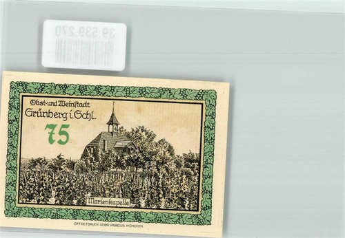 39539270 gruenberg notgeld - 39539270,
