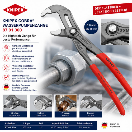 Knipex cobra 300 - cobra,