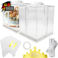 Transparente Tortenbox