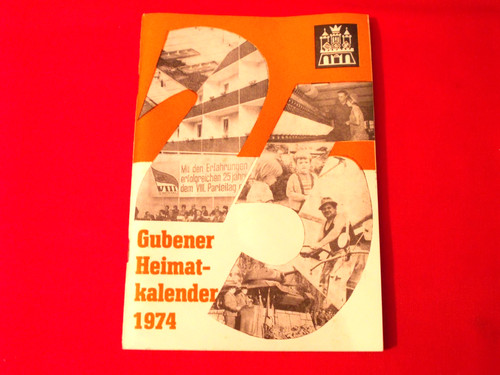 Gubener heimatkalender 1974 - gubener,