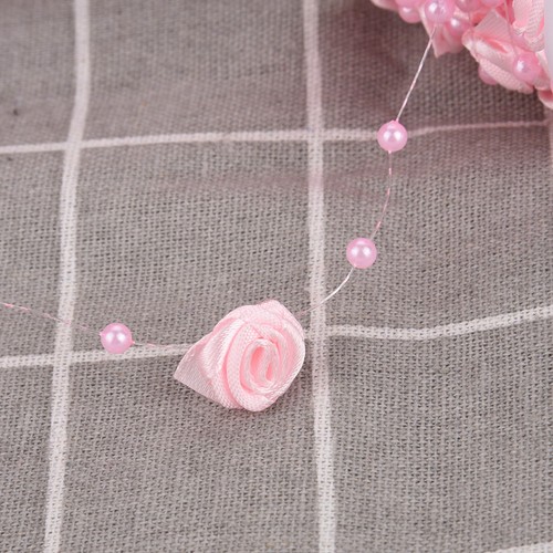 10m rolle rose - rose, künstliche
