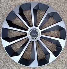 4 Alu-Design Radkappen FAME schwarz/silber 15 Zoll Fiat 500