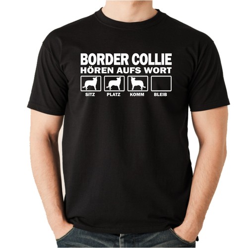 Shirt border collie - t-shirt, hÖrt
