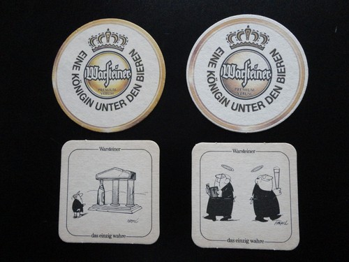 Vers bierdeckel warsteiner - 4,