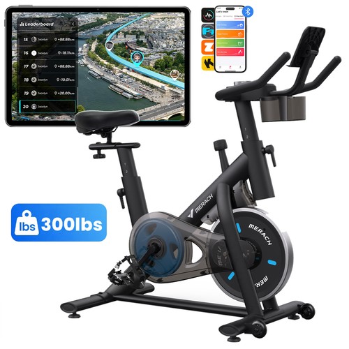 Merach heimtrainer fahrrad mit - merach,