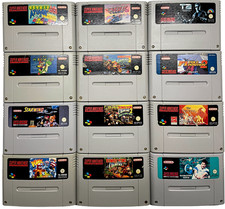Super Nintendo SNES - Spiele Konvolut - Sammlung - Paket - Nur Module