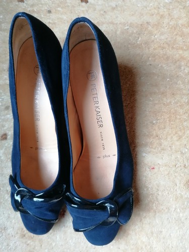 Damenschuhe dunkel blau peter - dunkel, blau,