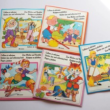 Vintage Hemma Malbücher 5er