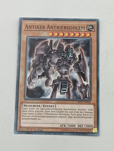Einzelkarte antiker - yu-gi-oh,