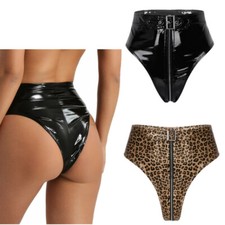 Damen Wetlook Lederoptik Swim