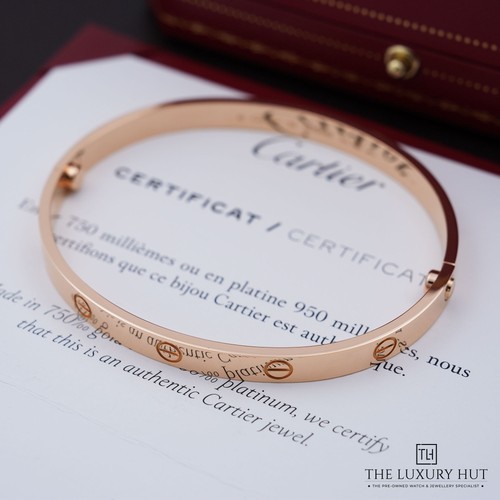 Cartier 18kt roségold love - roségold,
