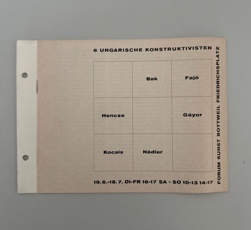 Ungarische konstruktivisten - 6,