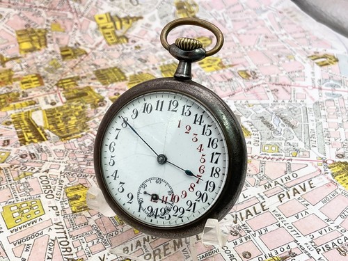 Taschenuhr stunden - taschenuhr, 12/24-stunden
