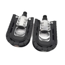 Fahrradpedale Klapppedal Fahrrad Teile Aluminium Reflektoren Rostschutz Leicht