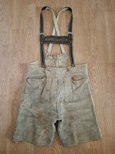 alte Hirschlederhose kurz 52