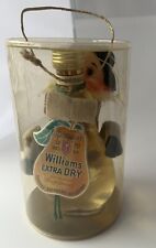 Williams extra dry Brandwein Hammer Brennerei Geschenk Puppe Figur Miniatur 0,1l