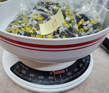 900 gr Orchideen Granulat Orchidee Substrat Colomi  gebraucht bunt 19