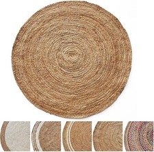 Jute Teppich Rund
