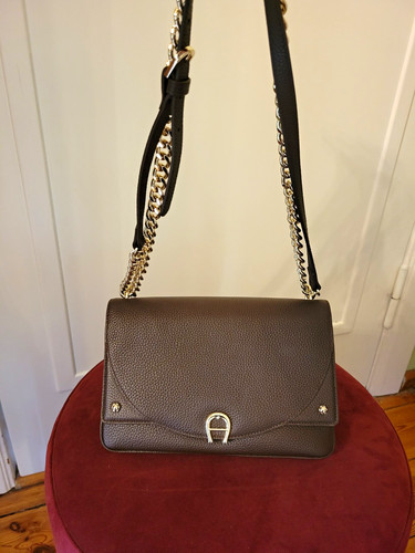 Damen schultertasche braun - damen-schultertasche,